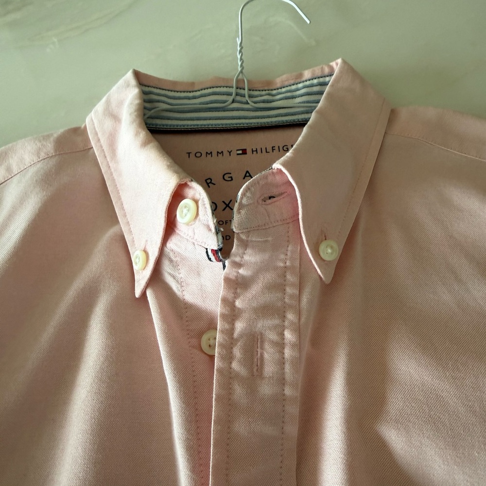 Men’s Tommy Hilfiger L L/S Oxford shirt. - Picture 3 of 6